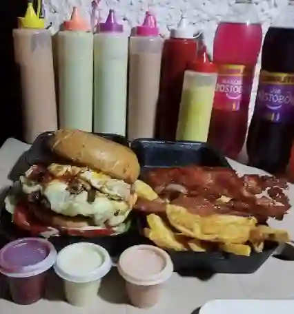 Combo Hamburguesa Big Monster #2