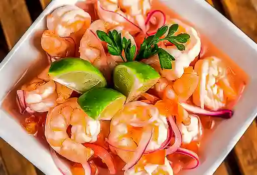 Ceviche de Camarones Extragrande