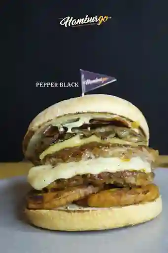 Burger Pepper Black