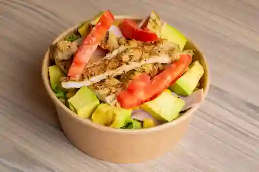 Ensalada con Pollo+ Agua 250