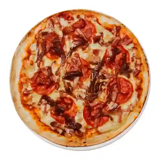 Pizza Cebolla-Tocineta-Pepperoni