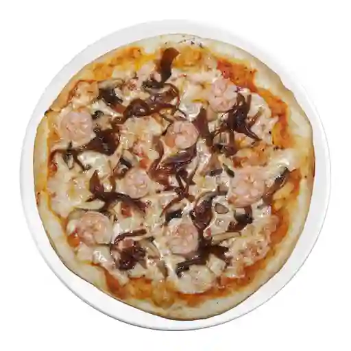 Pizza Camarones-Cebolla