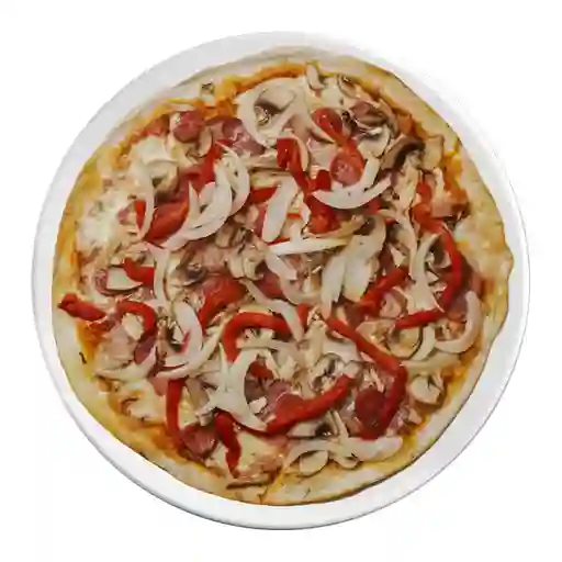 Pizza Vegetales - 5 Carnes