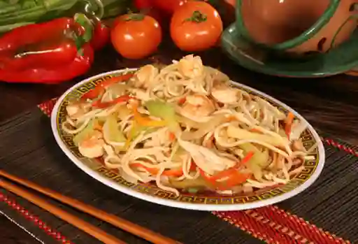 Chow Mein de Camarones