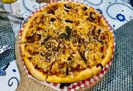 Pizza Pollo Champiñones 4 Pz