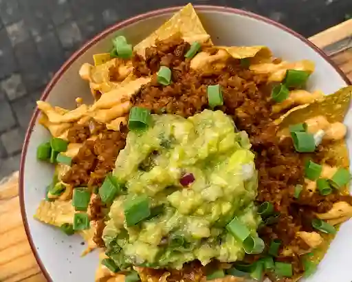 Nachos con Carne Molida