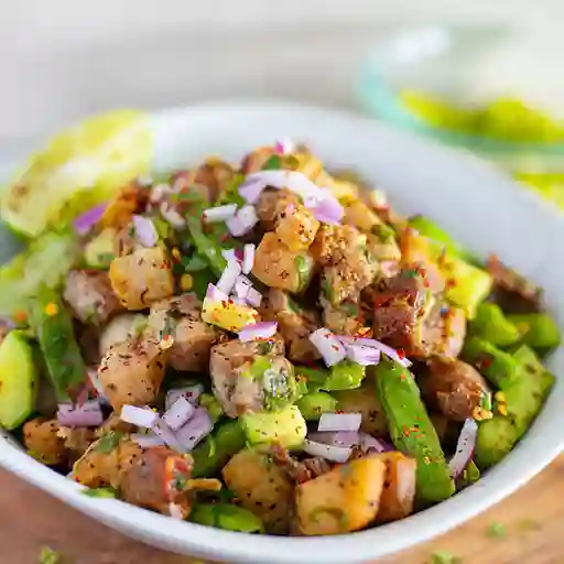 Ceviche de Chicharrón de Cerdo