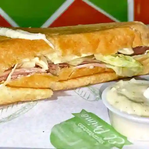 Sándwich de Jamón y Queso