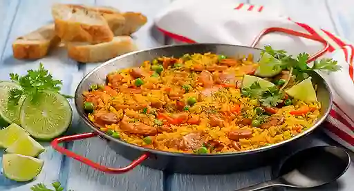 Paella de Champiñones y Verduras (Veg)