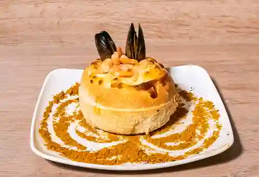 Crema de Mariscos en Salsa