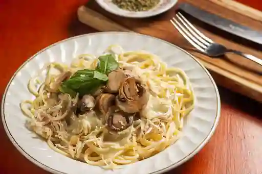 Pastas Pollo Champiñón