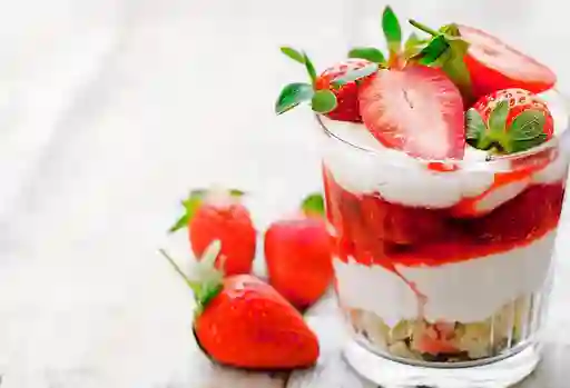 Fresas con Crema Chantillí