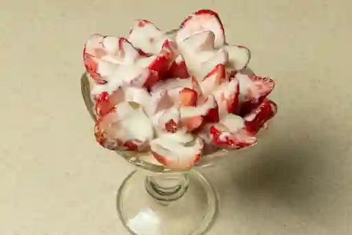 Fresas con Crema Pequeñas