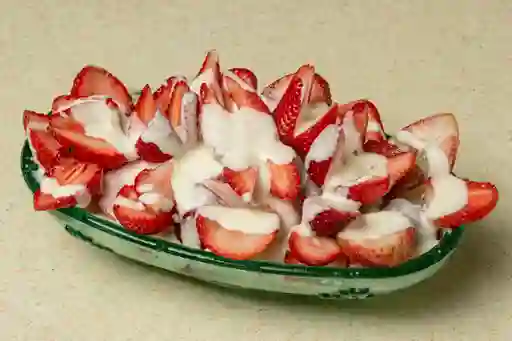 Fresas con Crema Grandes