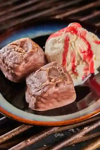 Brownie con Helado