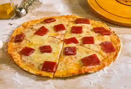 Pizza de Queso con Bocadillo