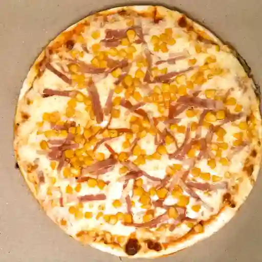 Pizza Tocineta y Maíz 4 Pz