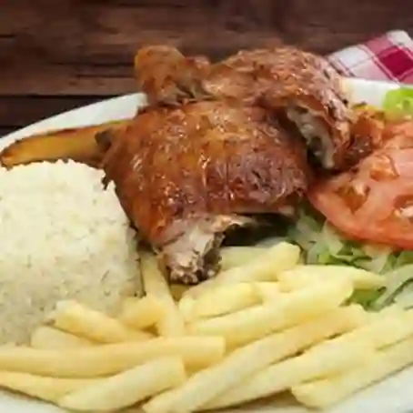 Bandeja con Pollo