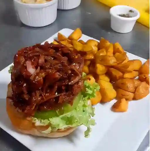 La Pulled Pork Burger