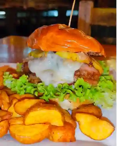 Slice de Chicharrón Burger