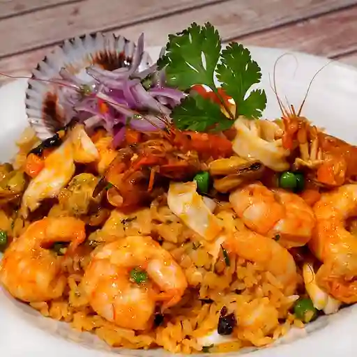 Arroz Limeño de Mariscos