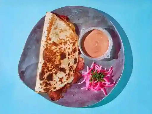 Tacos de Chorizo y Papa Criolla