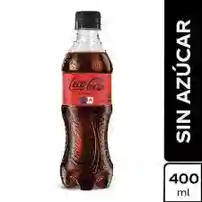 Coca Cola 400 ml Sin Azucar