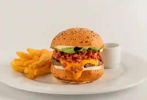 la Choriburger Hamburguesa