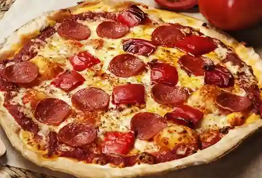 Pizza Salami y Peperoni