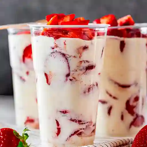 Fresas con Crema Grande