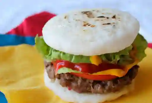 Combo Arepa Burger