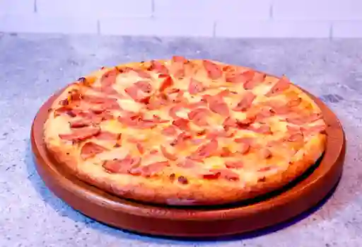 Pizza Jamón Y Queso Extra Grande