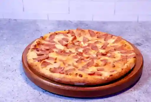 Pizza Jamón Y Queso Grande