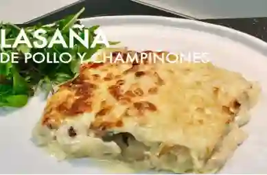 Lasaña de Pollo Champiñon 350 Gr