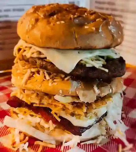 Hamburguesa Especial Doble al Carbón