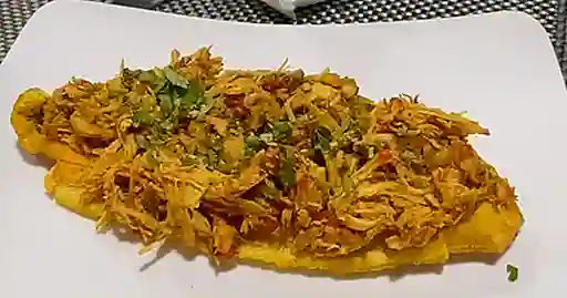 Patacón con Pollo