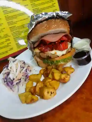 Hamburguesa con Costilla