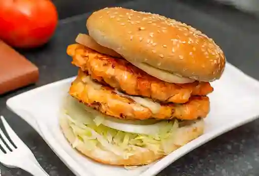 Hamburguesa Doble Pollo