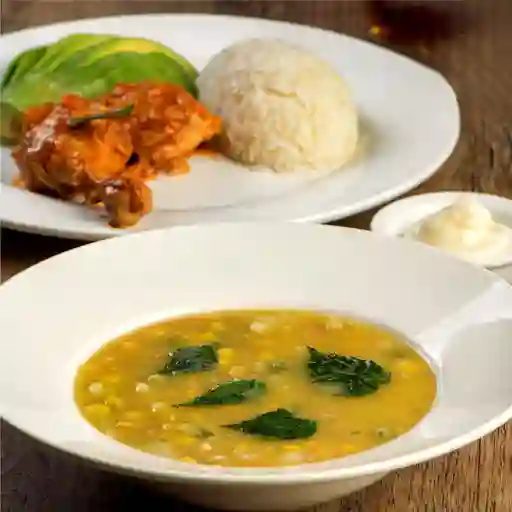 Ajiaco con Pollo