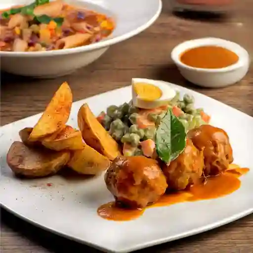 Albóndigas a la Diabla