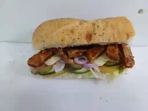 Sándwich de Carne BBQ 15 Cm