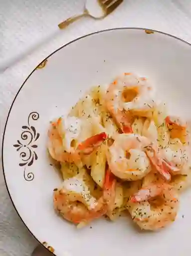 Pasta con Langostinos