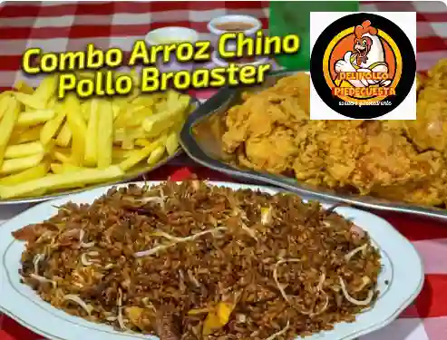 Combo Broaster + Maduro Relleno + Gaseosa.