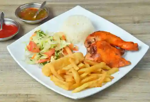 Bandeja con Pollo