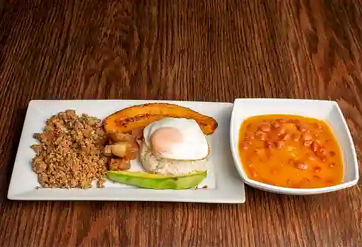 Bandeja con Carne Molida