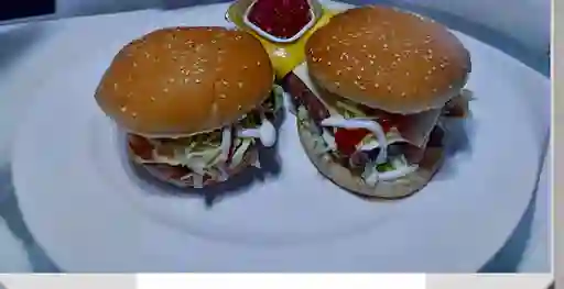 Combo Pareja Hamburguesas Sencillas