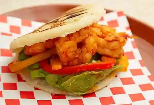 Combo de Arepa Burger