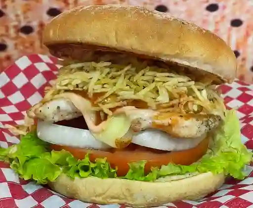 Hamburguesa Sencilla Pio Pio