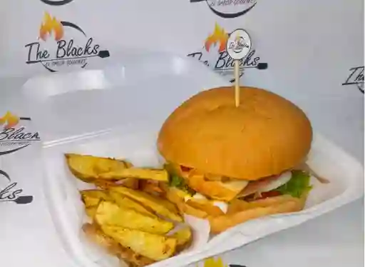 Hamburguesa Clásica de Pollo