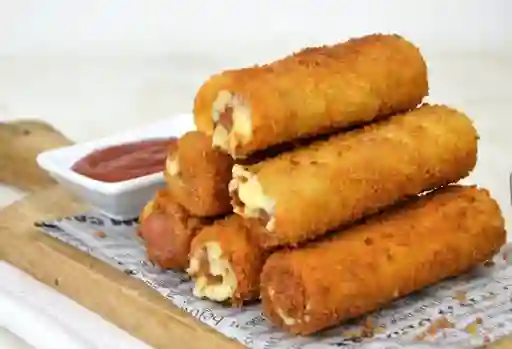 Croquetas de Salchicha y Queso